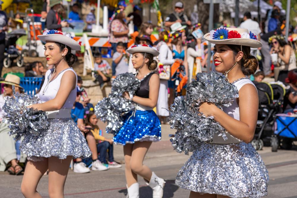 The Battle of the Flowers Parade in Fiesta San Antonio